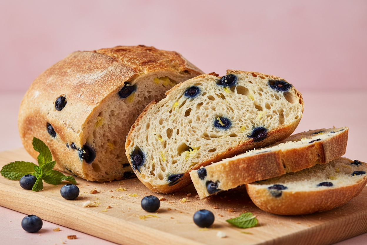 Blueberries and Lemon